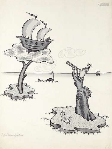 John Marsden Dronsfield (1900-1951) 'Shipwreck'