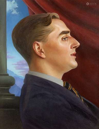 Wolfram Onslow Ford (1879-1956) Portrait of a Gentleman, 1936