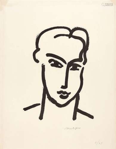 After Henri Matisse (French, 1869-1954) Grande Tête de Katia