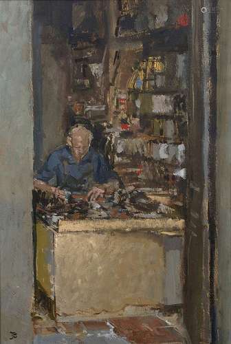 Thomas John Coates (b.1941) The Cobbler