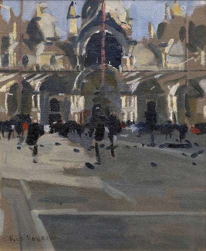 Ken Howard (b.1932) St. Marks Square