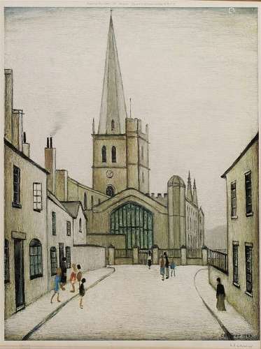 Laurence Stephen Lowry (1887-1976) Burford Church