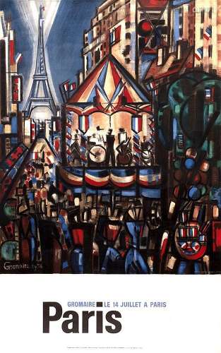 Marcel Gromaire (1892-1971) 'Paris', 1956