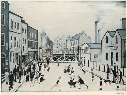 Laurence Stephen Lowry (1887-1976) The Crossing