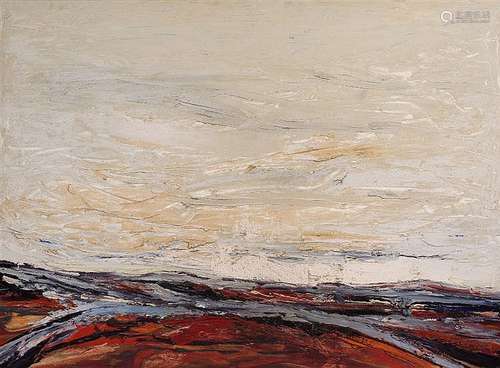 Ian Henderson (b.1939) 'Routes across a landscape', 1967