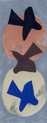 George Braque (1882-1963) Soleil et Lune I