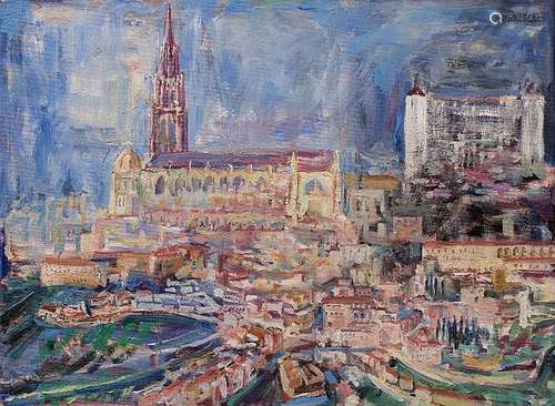 Marian Kratochwil (1906-1997) Toledo, Spain