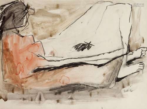 Kenneth Armitage (1916-2002) Lying Figure, 1961