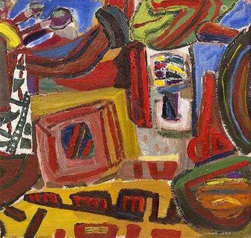 George Hooper (1910-1994) Colour Study, 1984
