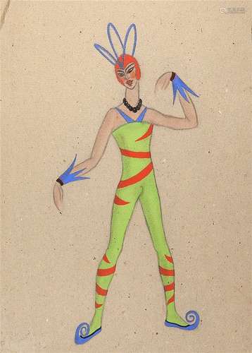 John Marsden Dronsfield (1900-1951) Two costume designs