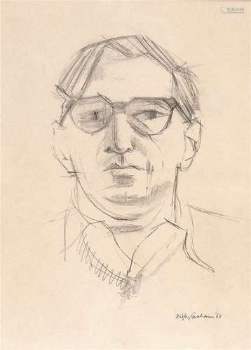 Rigby Graham (1931-2015) Portrait of Tony Savage, 1960