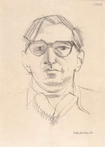 Rigby Graham (1931-2015) Portrait of Tony Savage, 1960