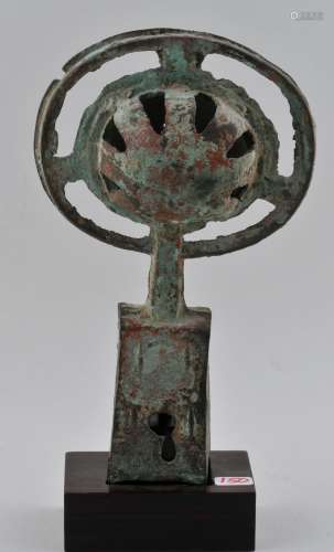 Bronze chariot bell. China, Warring States. 6-3rd B.C.  6