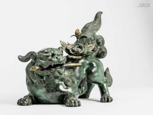 A BRONZE SHISHI