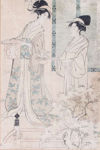 CHÔKÔSAI EISHÔ 鳥高斎栄昌 (active ca. 1780 – 1800)