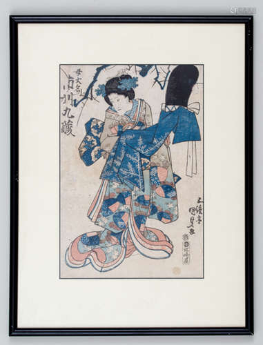 UTAGAWA KUNISADA I = TOYOKUNI III (1786 - 1865)