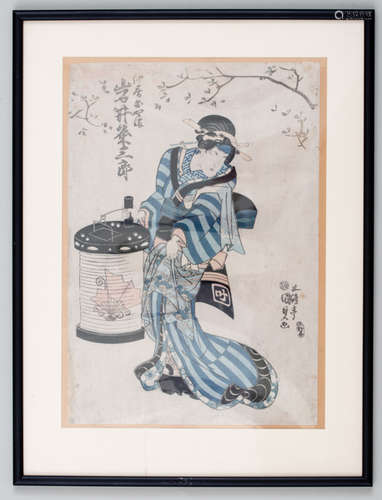 UTAGAWA KUNISADA I = TOYOKUNI III (1786 - 1865)