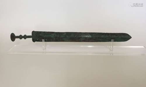 A Bronze Sword, Jian, Eastern Zhou Dynasty.