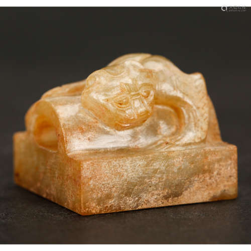 CHINESE ARCHAIC JADE SEAL