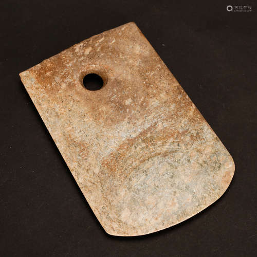 CHINESE ARCHAIC JADE AXE