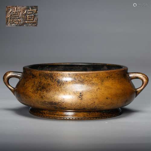 CHINESE BRONZE CENSER