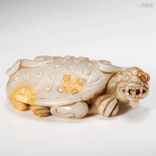 CHINESE ARCHAIC JADE TURTLE