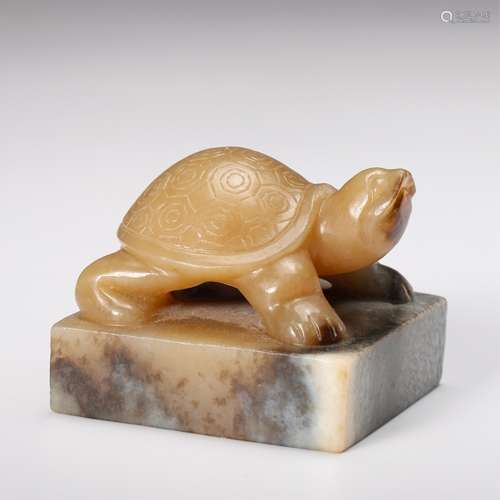 CHINESE ARCHAIC JADE SEAL