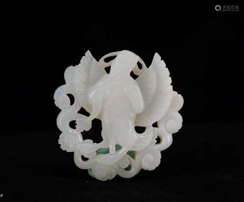 CHINESE WHITE JADE PENDANT