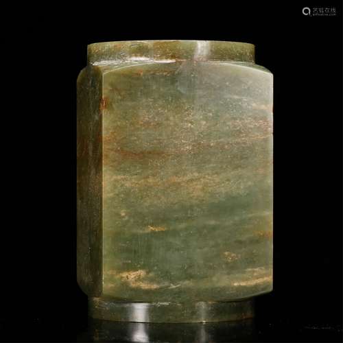 CHINESE ARCHAIC JADE CONG