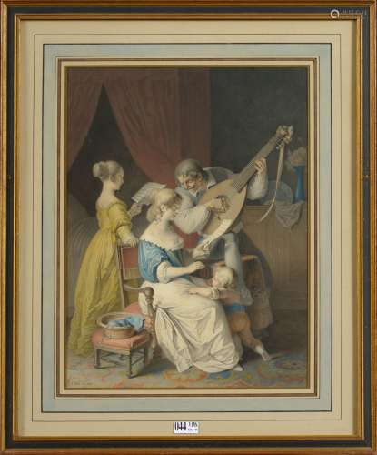 WILLE Pierre Alexandre (1748 1821)