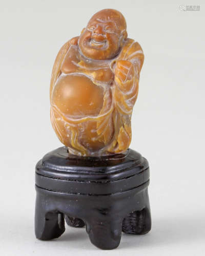 SOAPSTONE CARVING OF BUDDHA