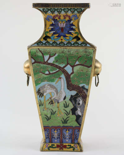 CLOISONNE VASE