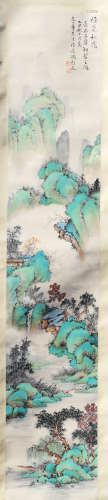 Attributed to feng Chao ran (Chinese Scroll Painting)