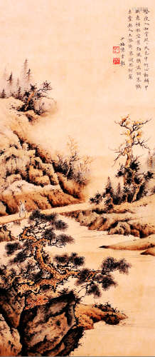 Chen ShaomeiI (CHINESE INK WASH SCROLL PAINTING)