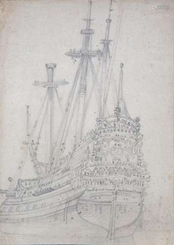 Attributed to Willem van de Velde II (1633-1707)