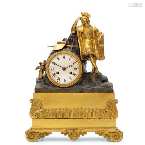 A French Louis Philippe mantle clock