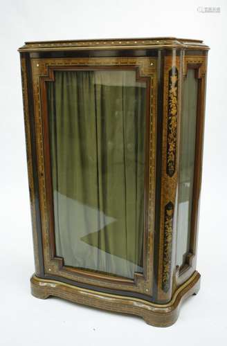 A small display cabinet