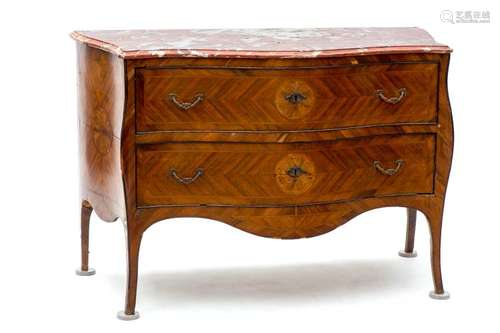 A Louis XV chest of drawers