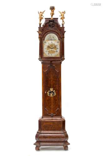 A Dutch longcase clock