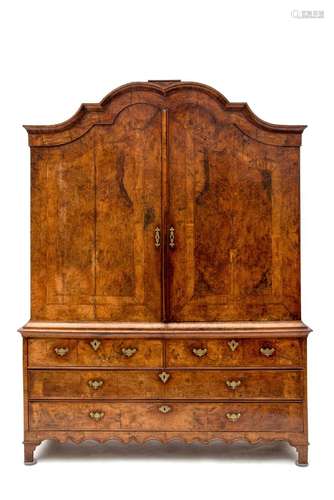 An 18th century Dutch cabinet