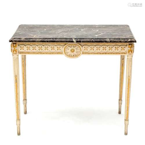 A Louis XVI style side table