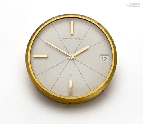 A desk clock, by Jaeger-leCoultre