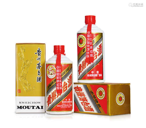 1991-1996年贵州茅台酒（红皮/铁盖）