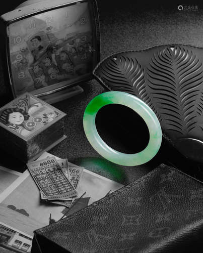 A fine Jadeite Bangle