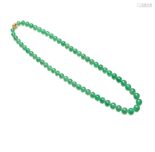 A Jadeite Necklace