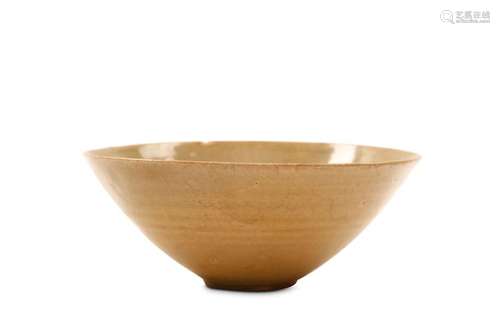 A CELADON BOWL. Korea, Joseon Dynasty. Of conical