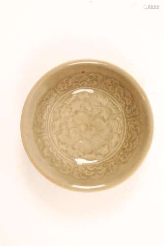 A CHINESE YAOZHOU CELADON BOWL. Song Dynasty. Of c