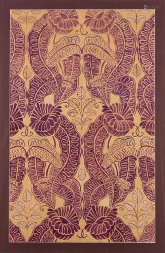 Raoul Dufy 1877-1953, Wallpaper design for