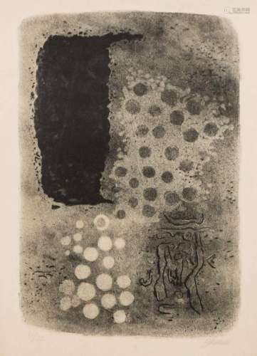 Willi Baumeister, 1889-1955, Safer with dots, 1953