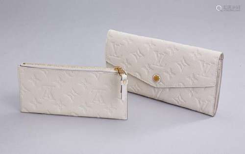 Louis Vuitton wallet, monogram Empreinte